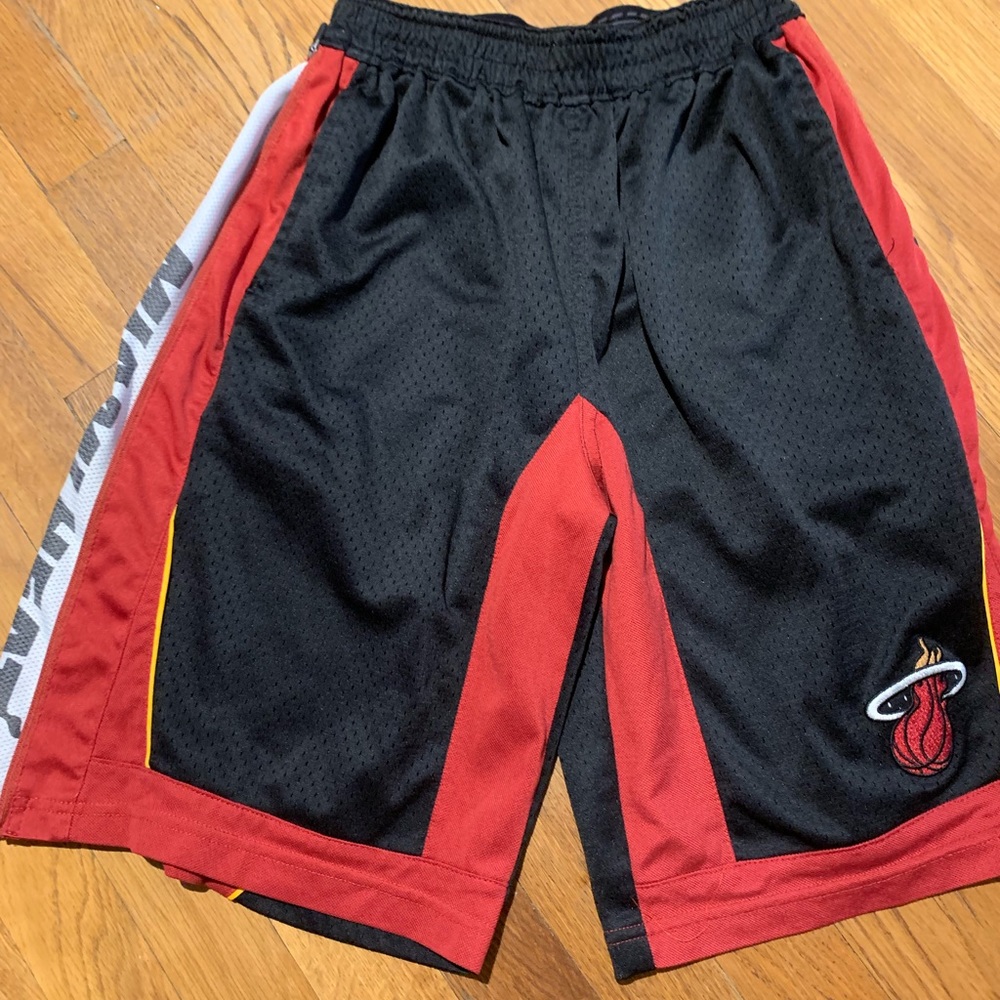 NBA Miami Heat shorts.
